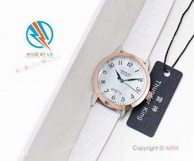 Swiss Fake Montblanc Boheme Date 33mm Watch Rose Gold Bezel MOP Dial